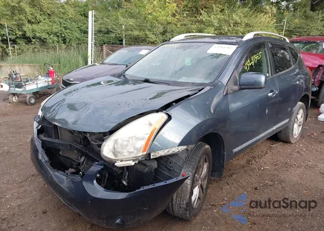 2013 Nissan Rogue Sv из США, поврежденный, VIN JN8AS5MV0DW143166